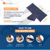 SunnyBay funda desmontable lavable, fácil cuidado y limpieza.