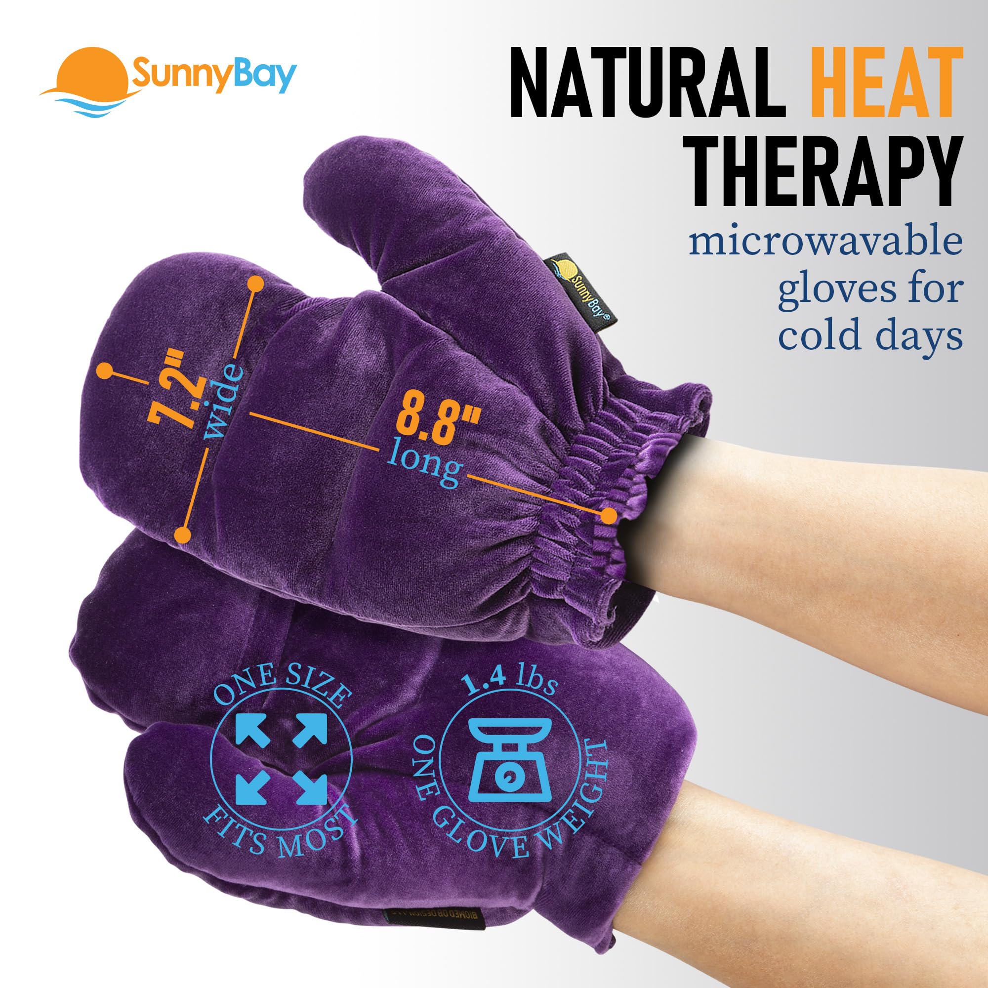 Guantes SunnyBay sin cables para libertad en casa u oficina.
