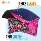 SunnyBay tejido de algodón y fleece suave para confort durante uso.