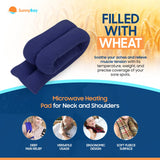SunnyBay calor por microondas, terapia tibia para cuello y hombros