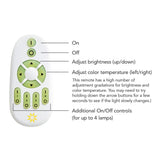 DayBright de Sunrise Sensations luz de espectro completo para noches más agradables.