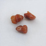 Rana cristal Sunshcat, pieza de curación natural para escritorio o meditaciones breves.