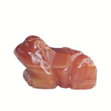 Rana de cristal Sunshcat para bolsillo, símbolo de energía positiva y calma cotidiana.