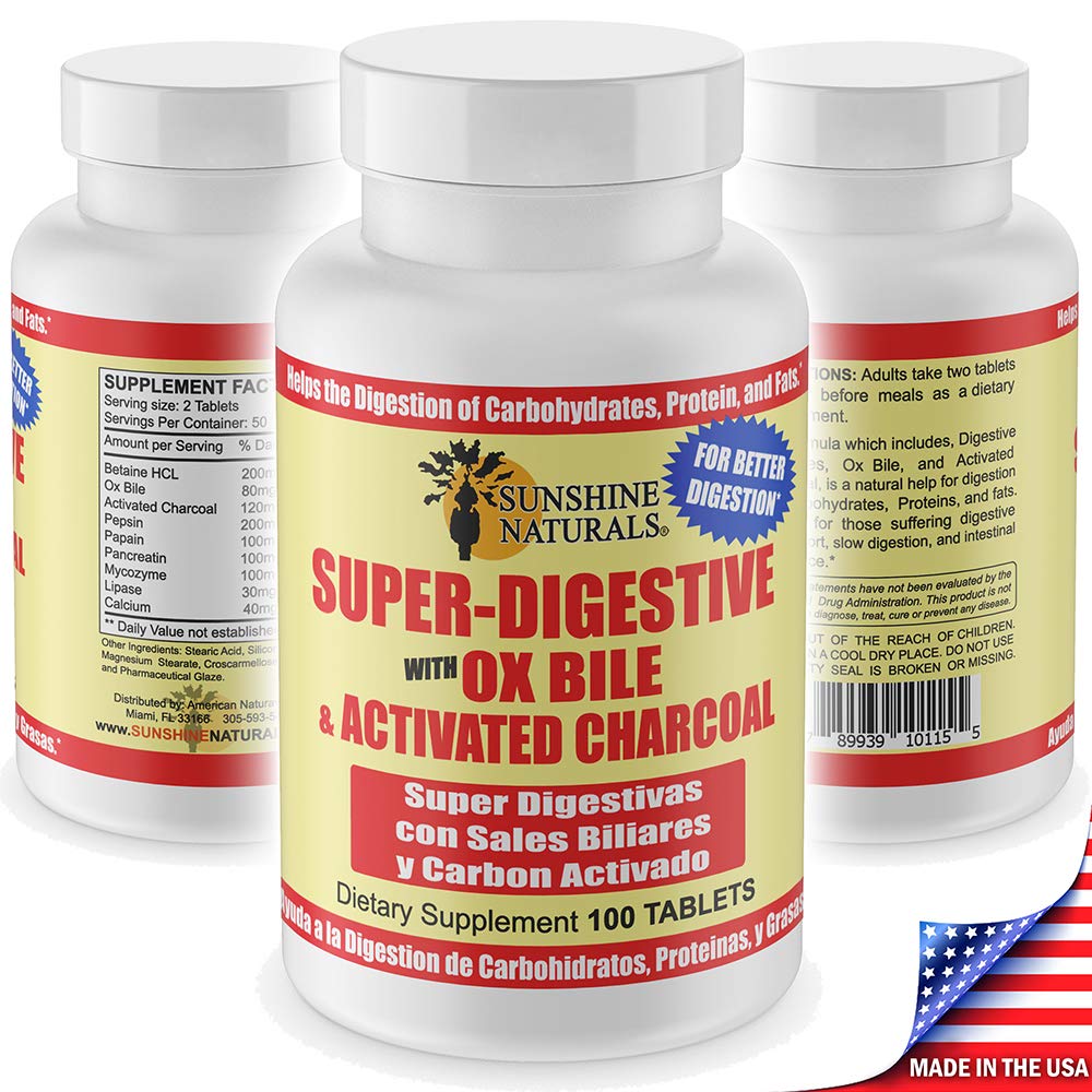 Sunshine Naturals Capsulas Digestivas, uso diario para comodidad intestinal.
