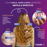 SunUV Complejo B: vitaminas que favorecen la absorción de nutrientes.