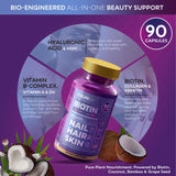 SunUV Multivitaminas: apoyo diario para crecimiento del cabello.