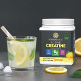 Sunwarrior Creatina Monohidrato Ambiente Gimnasio inspira rutina de entrenamiento.
