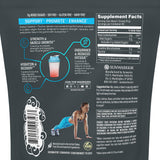 Sunwarrior Creatina Monohidratada con Taurina, mezcla en taza lista para entrenamientos.