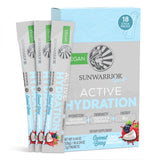 Sunwarrior electrolito polvo coco-frambuesa para hidratación rápida tras el entrenamiento