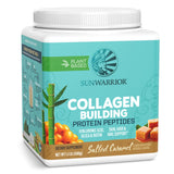 Sunwarrior Polvo de Colágeno Vegano empaque caramelo salado para una dosis diaria