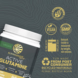 Sunwarrior L-Glutamina envase principal para dosis diaria conveniente