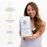 Sunwarrior Lean Superfood Shake uso pre y post entrenamiento, convenientemente preparado