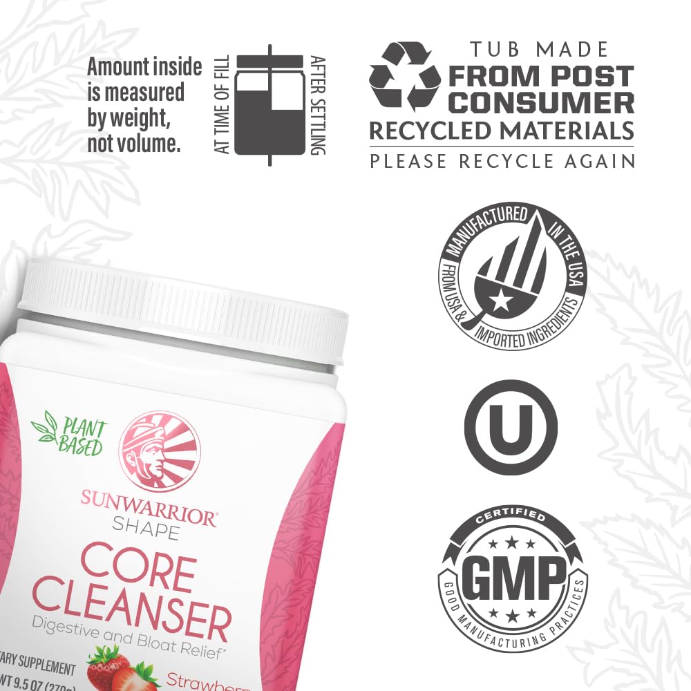 Sunwarrior probióticos, polvo con 1 mil millones CFU para microbiota intestinal.