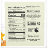 Sunwarrior Proteína de Semilla de Calabaza prensada en frío para batidos, sabor suave.