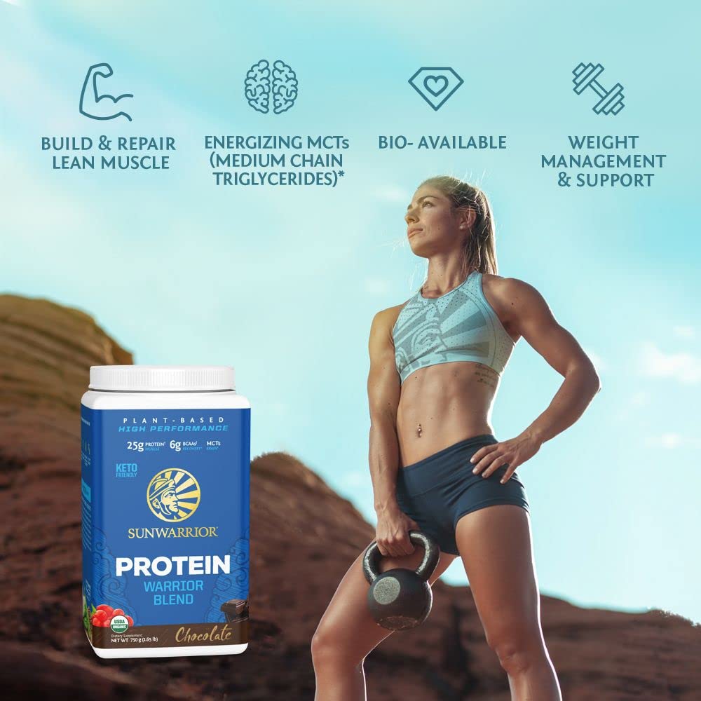 Sunwarrior Proteína vegana para recuperación suave