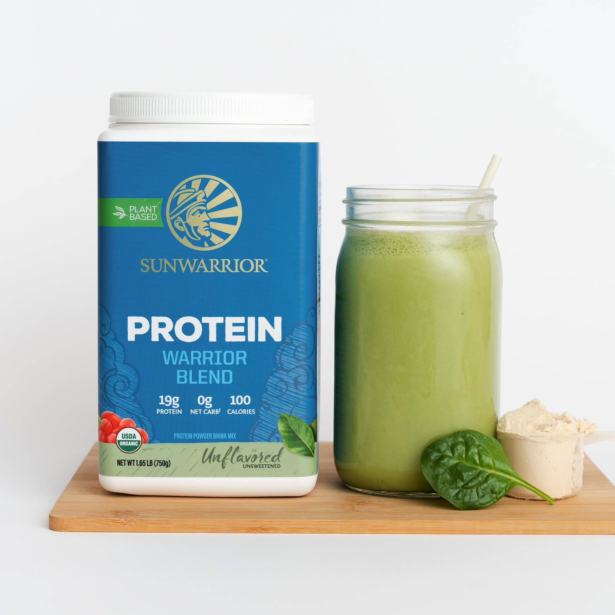 Proteina vegana Sunwarrior sin-lacteos para dietas libres de lacteos