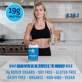 Proteina Sunwarrior vegana sin-ogm para una dieta limpia