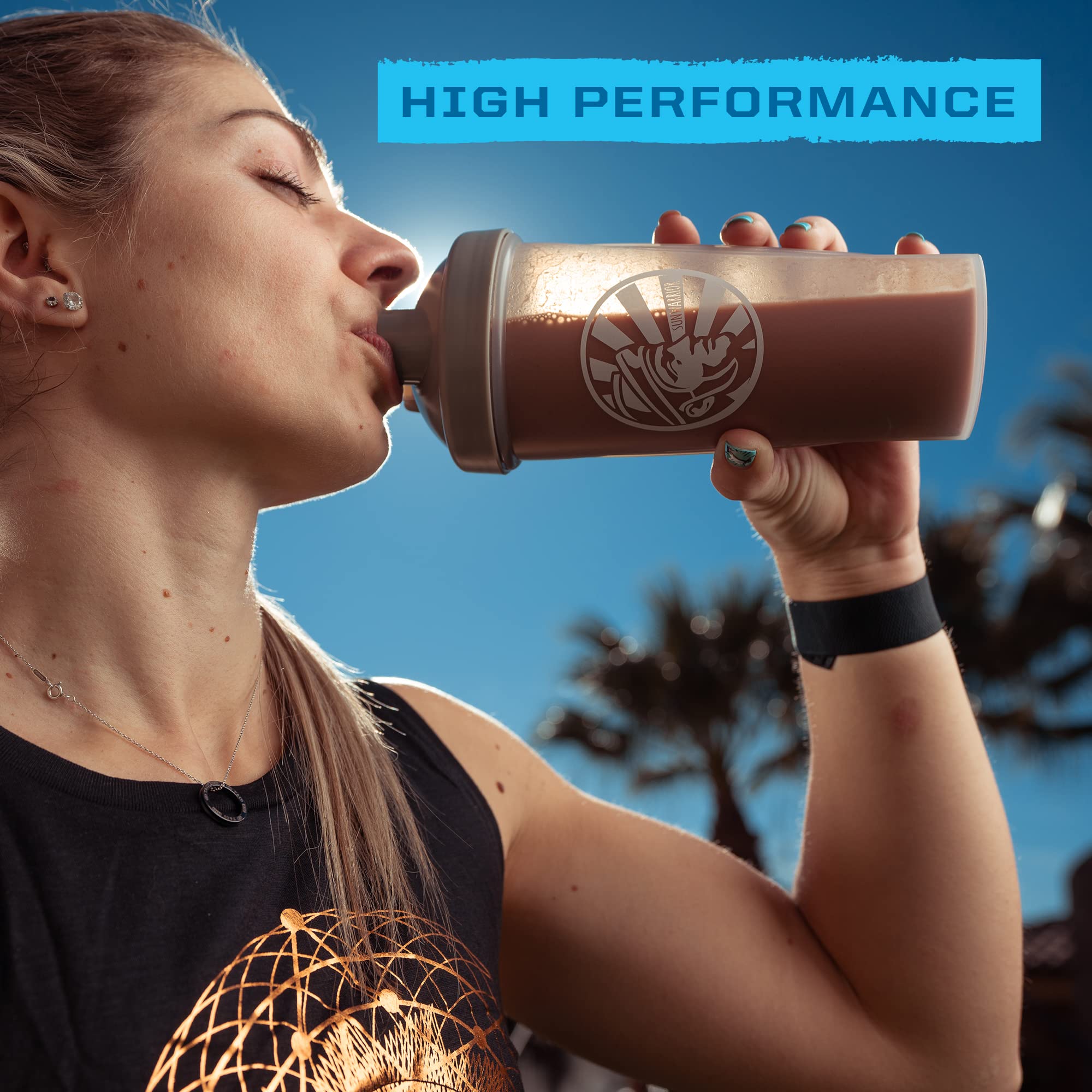 Sunwarrior Proteína vegetal chocolate, pre-entrenamiento con energía suave.