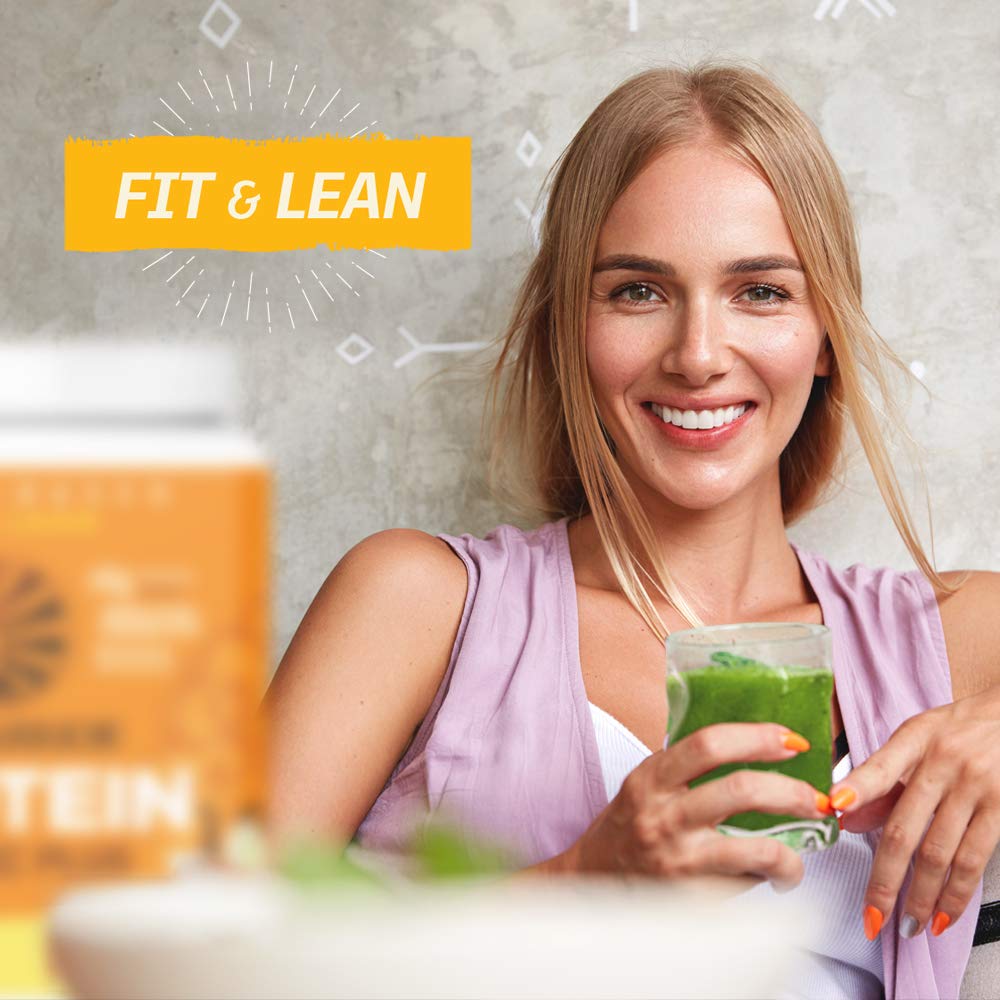 Sunwarrior proteína vegetal sin sabor, proceso de molienda natural para batidos neutros