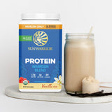 Sunwarrior proteína vegetal vainilla etiqueta nutricional: información clara para elegir