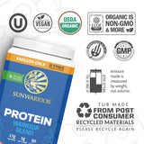 Sunwarrior proteína vegetal vainilla taza con mezcla: consumo rápido post-entrenamiento
