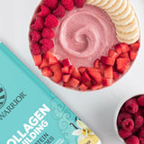 Sunwarrior Sabor vainilla mezcla cremosa en bebidas