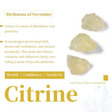 SUNYIK Piedras-chip Citrino irregulares, pulidas para proyectos artesanales.
