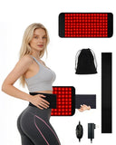 Suokeay cinturon terapia luz infrarroja 660-850 mejora circulación y relajación muscular.