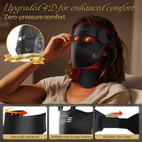 SUPDESIR luz morada para rostro con comodidad y cobertura uniforme