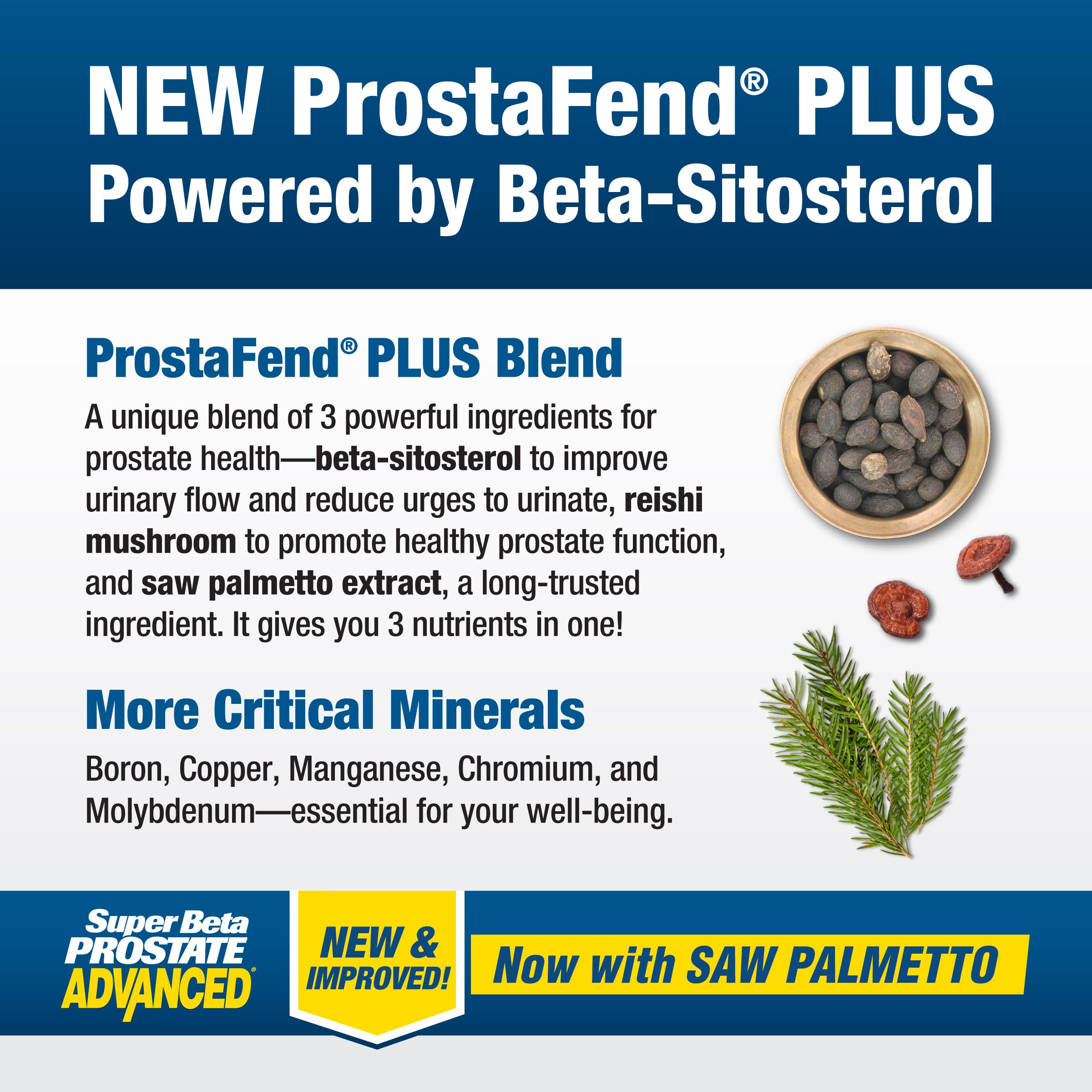 SUPER BETA PROSTATE: cápsulas listas para uso diario y soporte prostático.