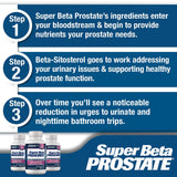 Super Beta Prostate consumo nocturno, podría ayudar a dormir más tranquilo.