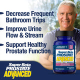 Beta-sitosterol en SUPER BETA PROSTATE para posible reducción de urgencia urinaria.