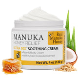 Super Natural Goods crema miel manuka: pote de 4 onzas para hidratación diaria