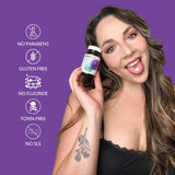 Super Teeth Probiotico: sabor menta que facilita el cuidado diario.