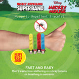 Talla única ajustable de la pulsera repelente