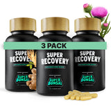 SuperBonsai Super Recovery, frente del envase, apoyo natural para mañanas más ligeras.