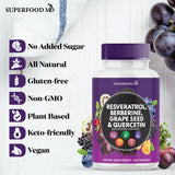 Superfood MD Açaí extracto cápsulas: aporte antioxidante en una toma