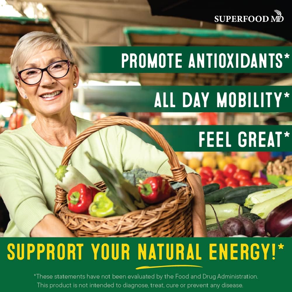 Beta-caroteno en Superfood MD, provitamina A para uso diario.