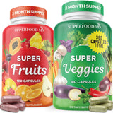 Superfood MD Fruta y Verdura: cápsulas para energía diaria.