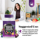 Superfood MD N-acetil cisteína cápsulas: ingesta diaria conveniente
