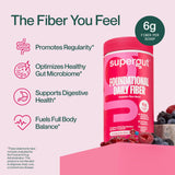 Supergut fibra diaria: cuchara medidora para porciones consistentes.