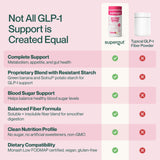 Polvo de fibra 7 g de Supergut GLP-1 para saciedad suave