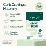 Medidor de polvo de Supergut GLP1 Daily Support facilita porciones consistentes para controlar antojos