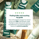 Muestra de textura de polvo de Supergut GLP1 Daily Support fibra resistente para bienestar intestinal