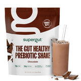 Supergut batidos prebióticos, batido chocolate para saciar con apoyo prebiótico