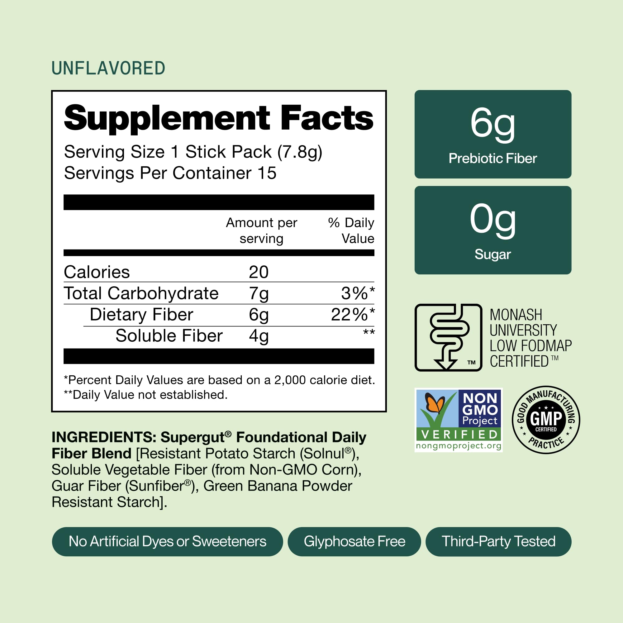 Supergut Regularidad y balance digestivo potencial