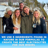 Ingredientes naturales de Superieur Electrolytes a base de plantas y minerales