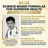 Superior Formulas LLC Multivitamínico potente areds2 etiqueta cercana para visión y bienestar general