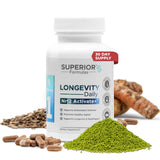 Frasco de Superior Formulas NRF2 Activator con cápsulas para apoyo antioxidante diario.