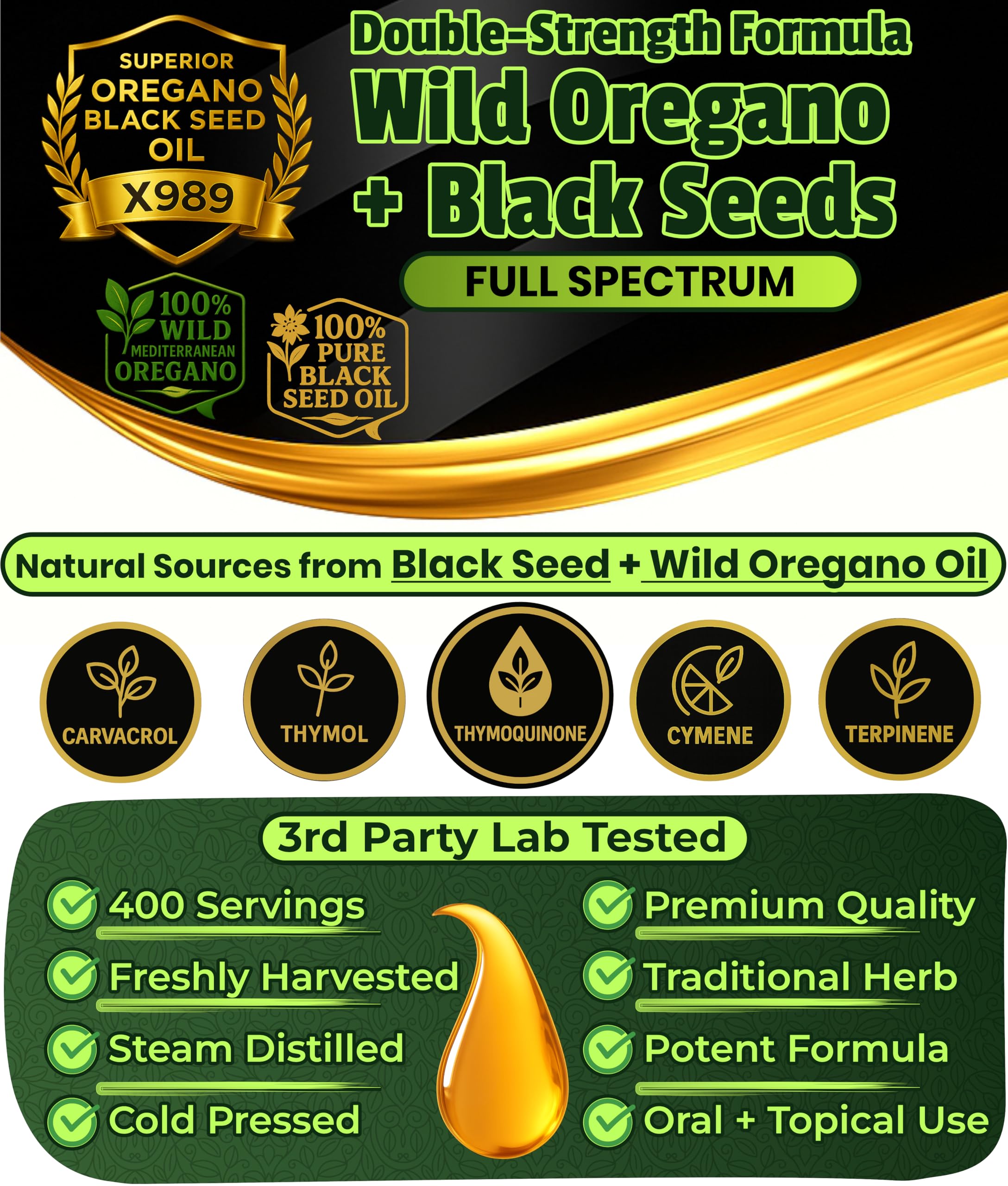 Gotero de cristal para diluir en agua de SUPERIOR FULVIC HUMIC X935